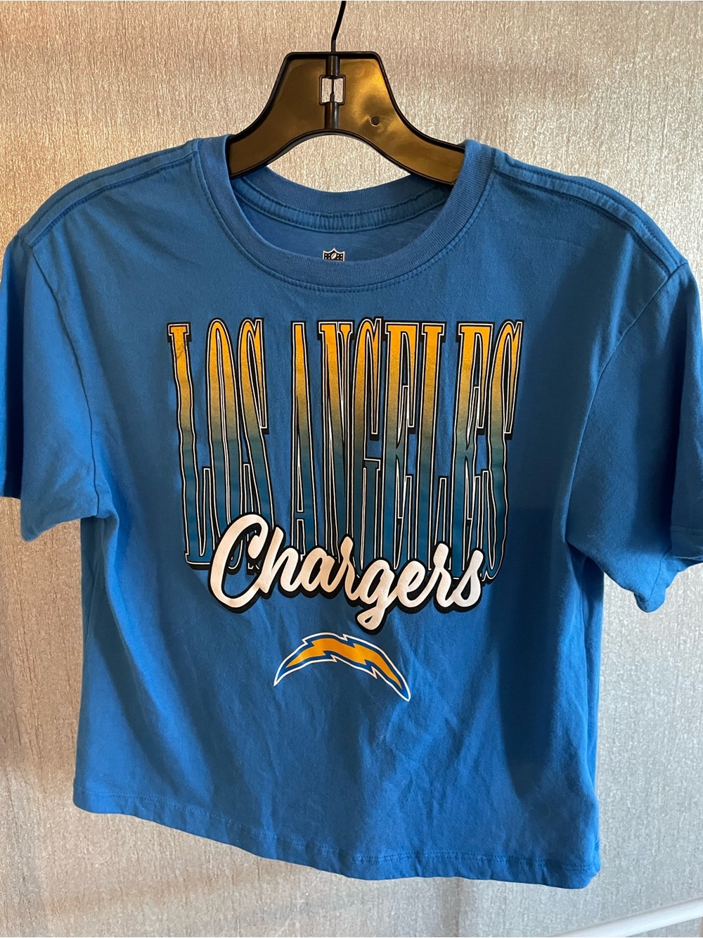 Official NFL Woman’s Tee | Los Angeles Chargers | Blue and Yellow - Picture 12 of 14